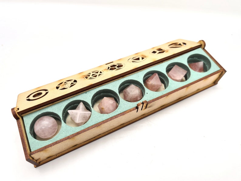 Rose Quartz Geometry Set