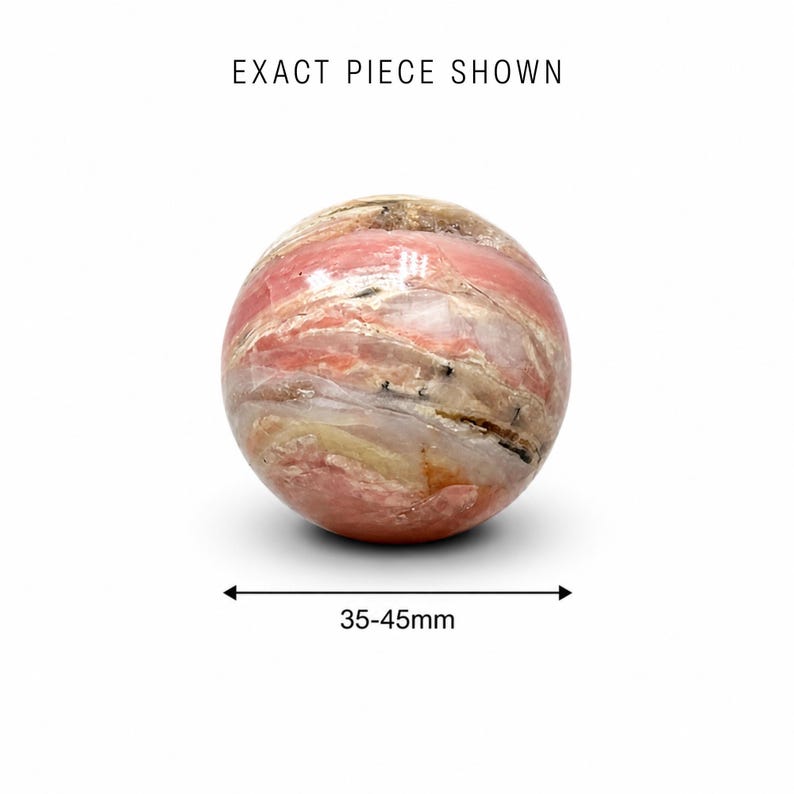 Strawberry Pink Opal Sphere