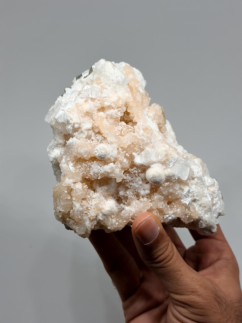 Apophyllite with Stilbite & Okenite Specimen #5