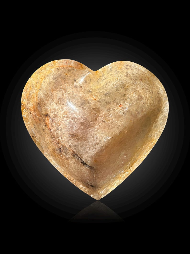 Yellow Aventurine Heart Bowl