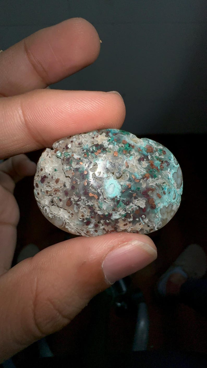 Garut Chrysocolla Cabochon
