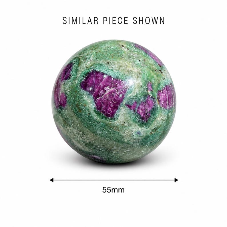 Ruby in Fuchsite Sphere #2