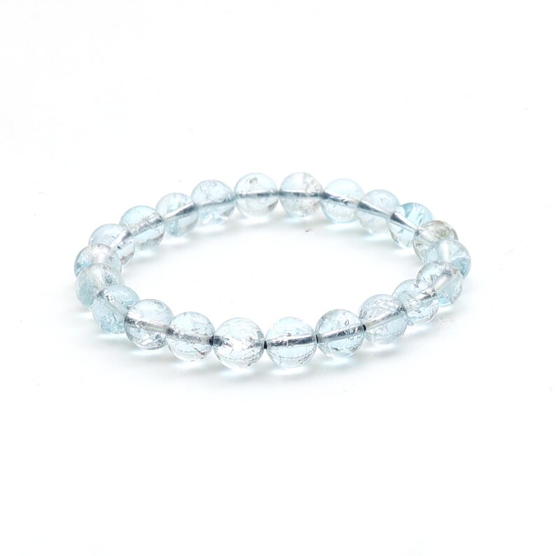 AAA Blue Topaz Bracelet 8mm