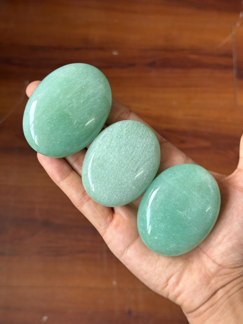 Green Aventurine Palmstones