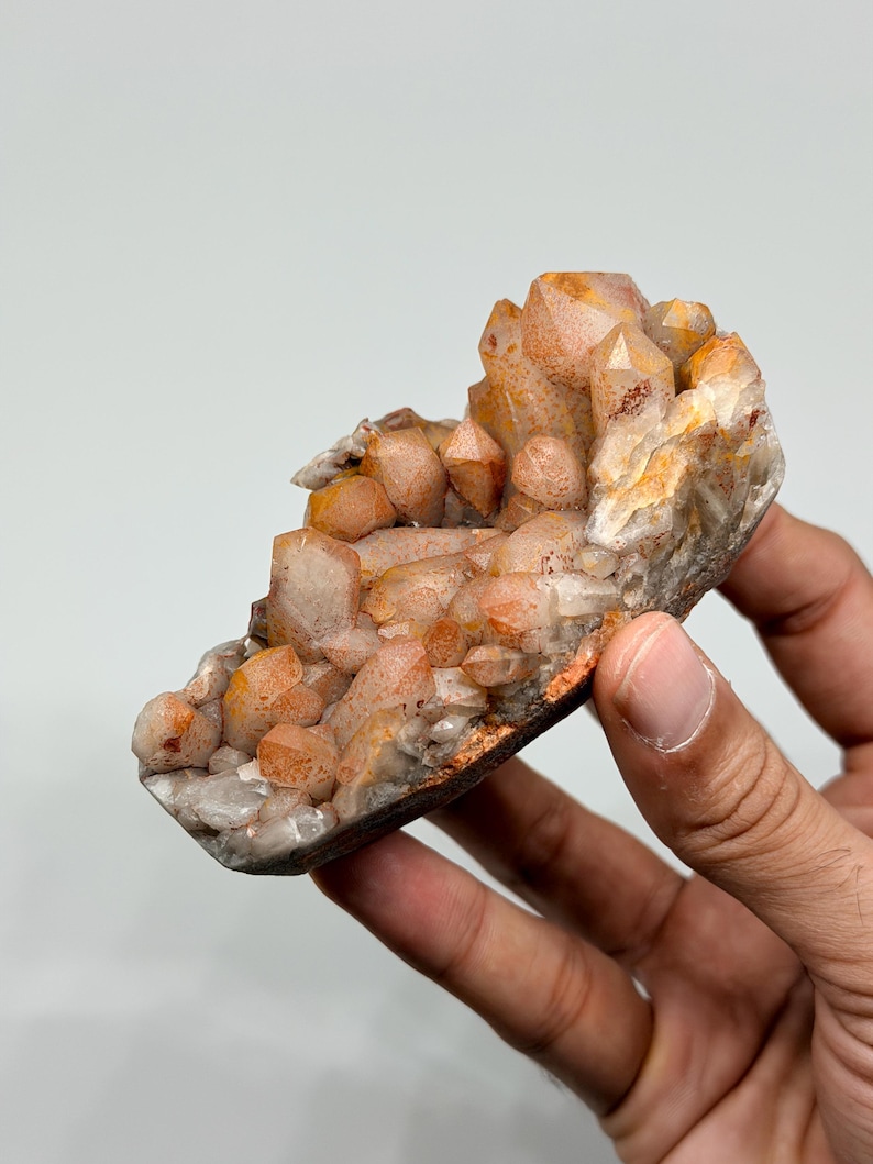 Red Phantom Quartz Specimen #1