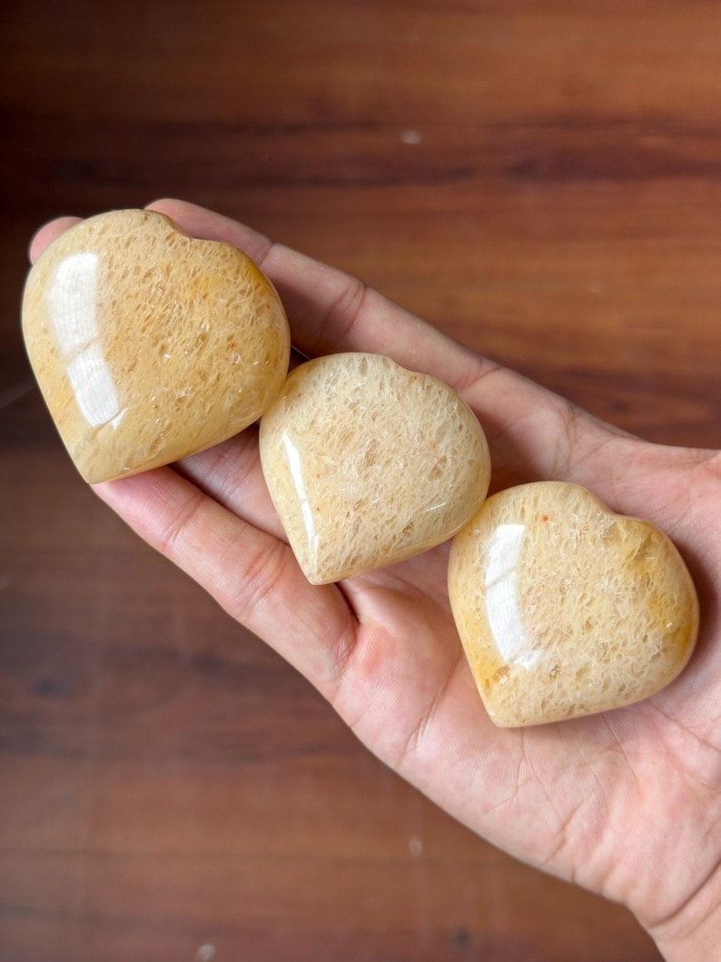 Yellow Aventurine Heart