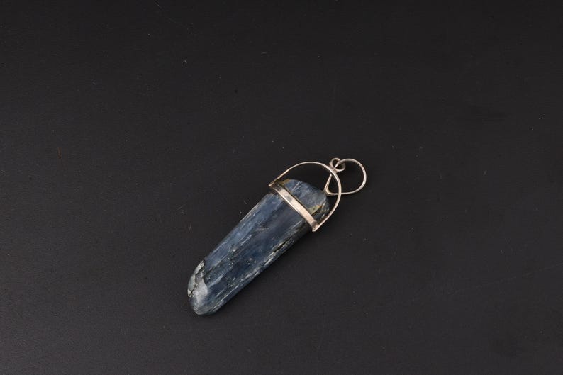 Blue Kyanite Pencil Pendulum Pendant