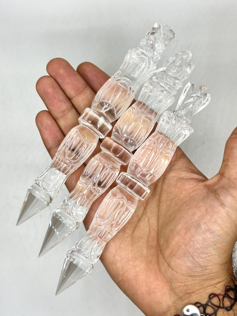 Clear Quartz Dorje Wand