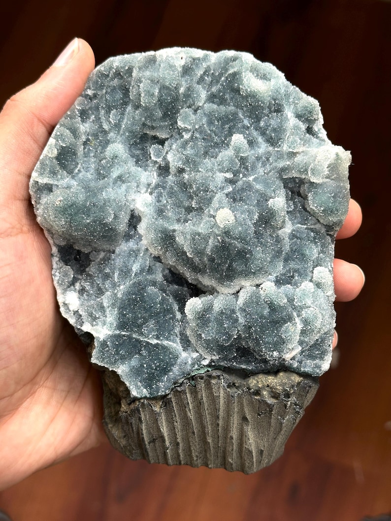 Botryoidal Chalcedony with Druzy Quartz #3