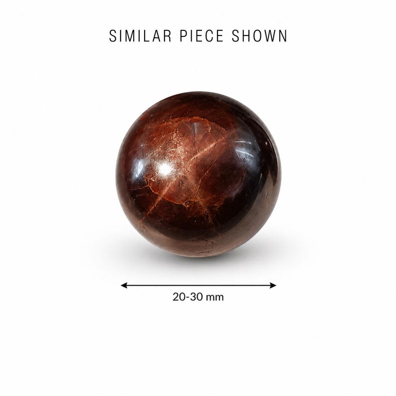 Star Garnet Sphere