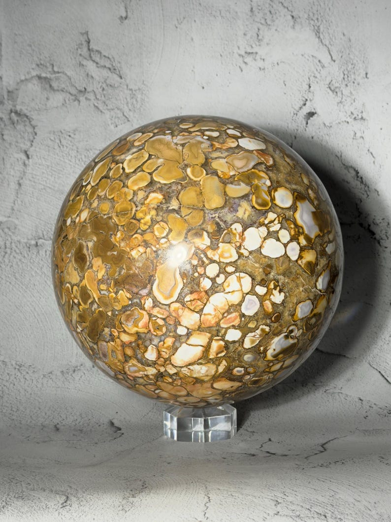 Cobra Skin Jasper Sphere