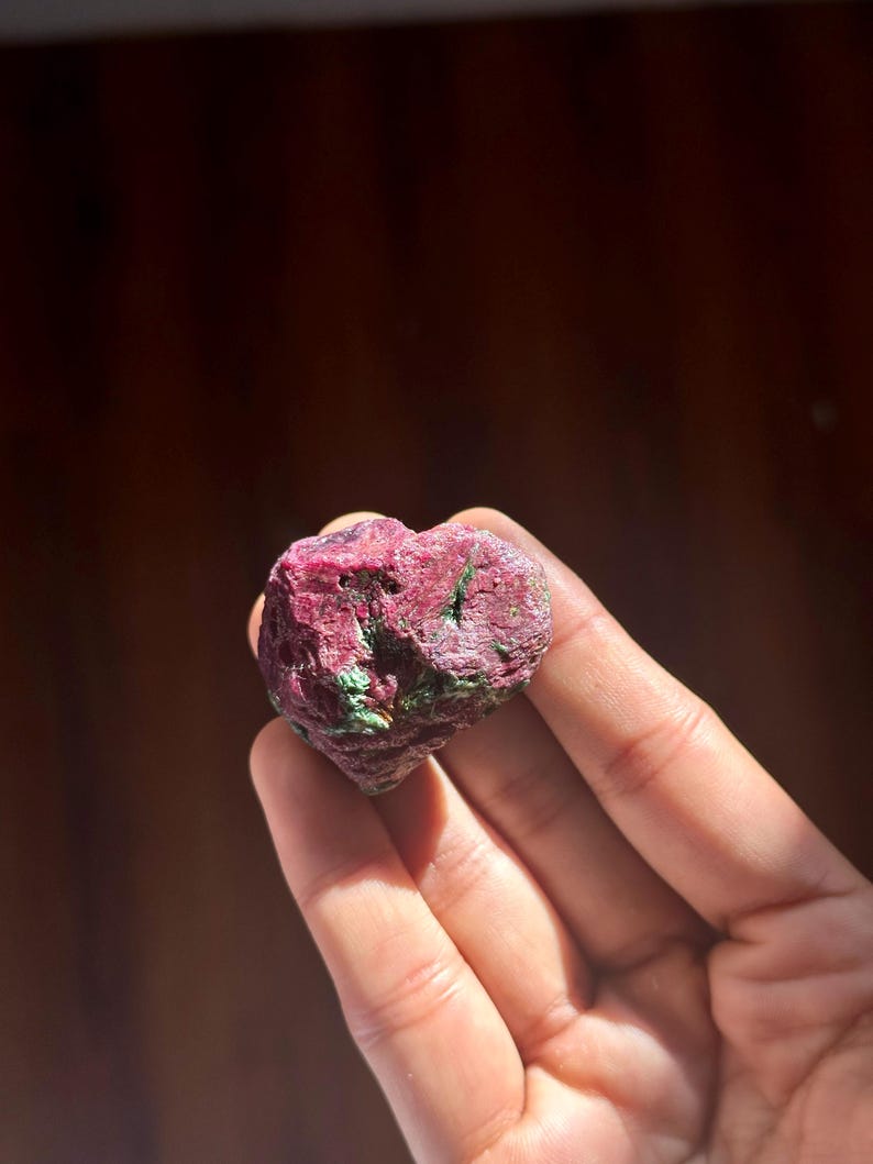 Ruby with Green Mica