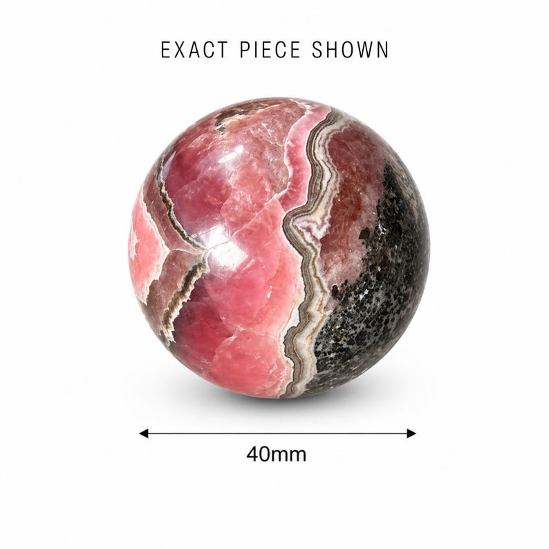 Rhodochrosite Sphere #2