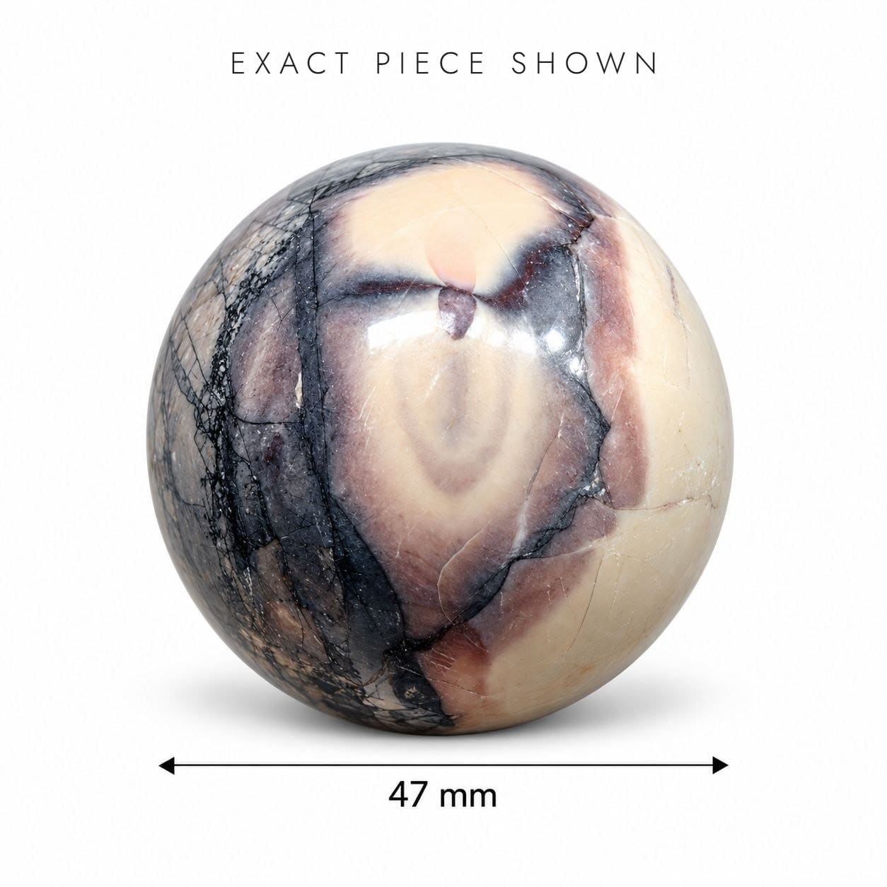 Porcelain Jasper Sphere
