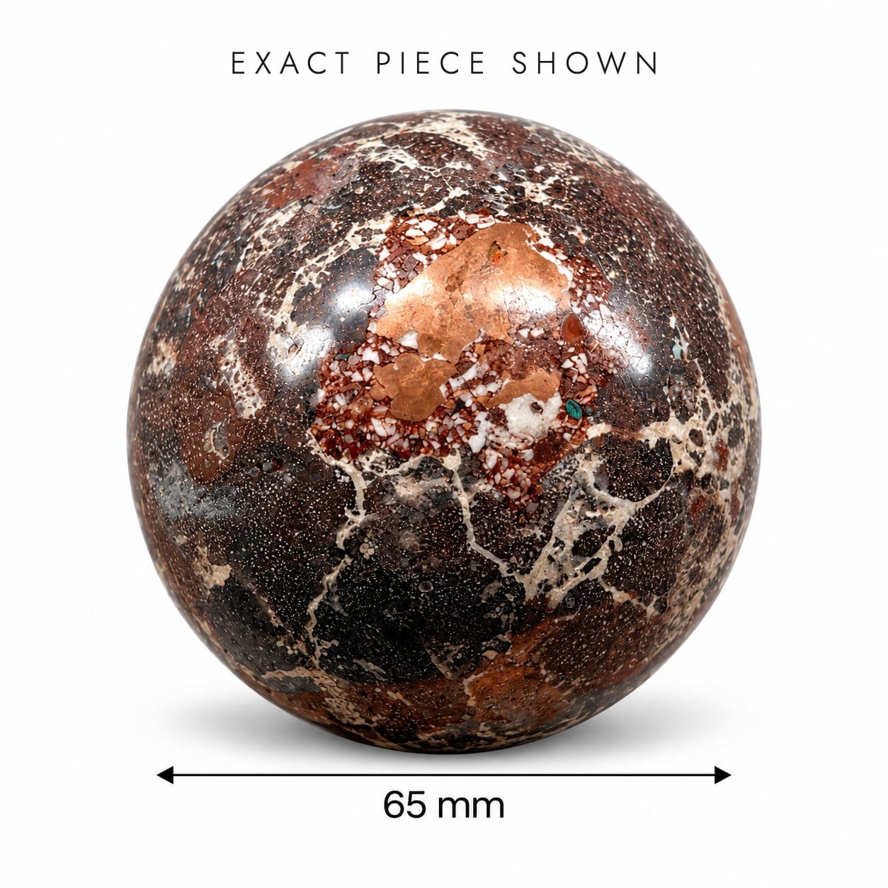 Copper Dolomite Sphere