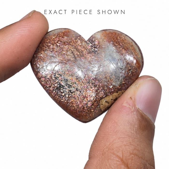 Haze Sunstone Mini Heart