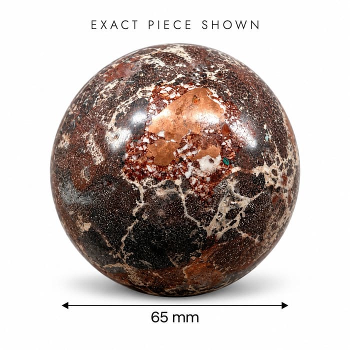 Copper Dolomite Sphere