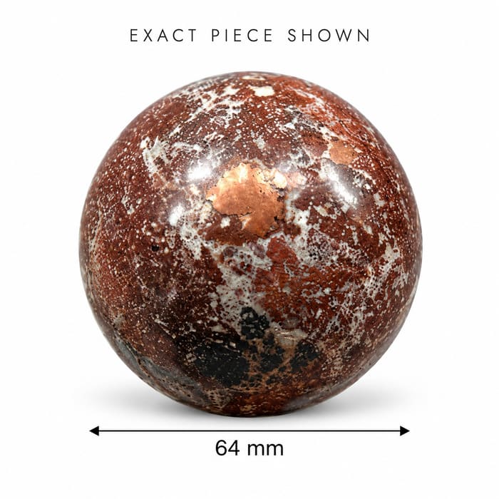Copper Dolomite Sphere